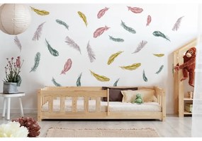 Pat pentru copii în culoare naturală din lemn de pin 90x140 cm Mila CP – Adeko