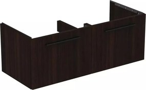 Dulap baza suspendat Ideal Standard i.life B finisaj stejar cafeniu 2 sertare 120 cm