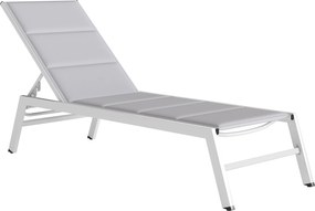 Outsunny Șezlong basculant pentru plajă | Aosom Romania