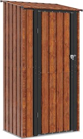 vidaXL Magazii pentru grădină Maro 103 x 74 x 200 cm Metal