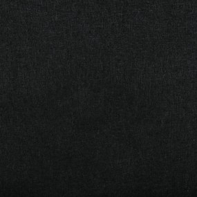 Fotoliu rabatabil, negru, material textil 1, Negru