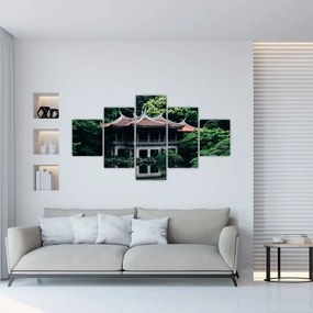 Tablou cu grădina japoneză națională (125x70 cm), în 40 de alte dimensiuni noi