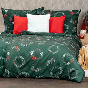 Lenjerie de pat din bumbac 4Home Poinsettia ,140 x 200 cm, 70 x 90 cm, 140 x 200 cm, 70 x 90 cm