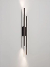 Aplica LED iluminat ambiental BRILLIA negru