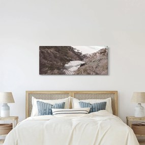 Tablou - Călătorie spre Marea de Smarald (120x50 cm)