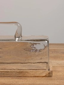 Tava pentru prajituri, cu capac din sticla, Artisan