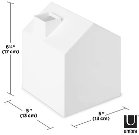 Cutie pentru șervețele din plastic Casa – Umbra