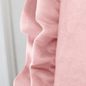 Pernă decorativă din catifea 43x43 cm Velvet Double Frill – Catherine Lansfield