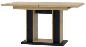 Masă de sufragerie Farug (artisan + Negru) (pentru 6 până la 8 persoane). 1055168