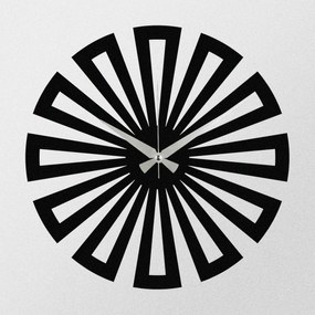 Ceas de perete Enzo S003 Black , 48 x 48 cm