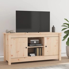 vidaXL Comodă TV, 103x36,5x52 cm, lemn masiv de pin