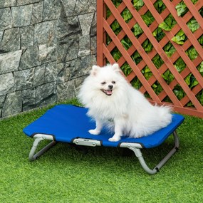 PawHut Saltele Pliabile Oxford pentru Câini, Confort Exterior/Interior, Albastru, 59x46x15cm | Aosom Romania