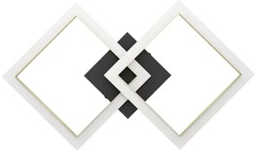 Plafonieră LED dimabilă Eglo 901225 CALLIERA LED/18,4W/230V negru/auriu