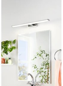 Aplică LED pentru oglindă de baie Eglo 79533 SARNOR 11W/230V 60 cm IP44 crom