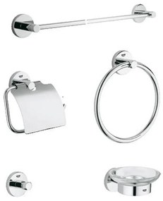 Set accesorii baie culoare crom Grohe Essentials