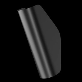 Aplica de perete cu lumina ambientala, design minimalist Notta negru