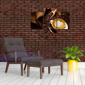 Tablou - O ceașcă de cafea (90x60 cm)