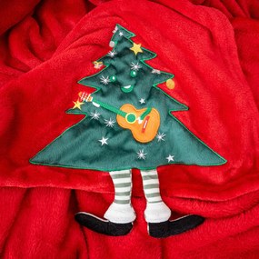 Pătură de Crăciun 4Home Merry Christmas tree, 150x 200 cm