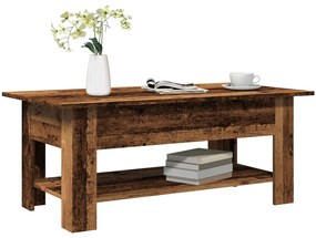 vidaXL Măsuță de cafea, lemn vechi, 102x55x42 cm, lemn prelucrat