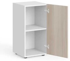 Dulap scurt Manager 39,9 x 42,2 x 80 cm, dreapta, salcâm deschis / alb