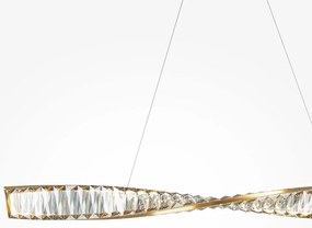 Lustra LED suspendata design modern Krone 100cm