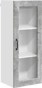 vidaXL Dulap de bucătărie Gri din beton 40 x 31 x 100 cm Lemn compozit