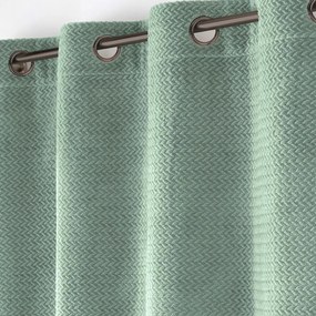 Draperie verde din microflanel 140x240 cm Flanela – douceur d'intérieur