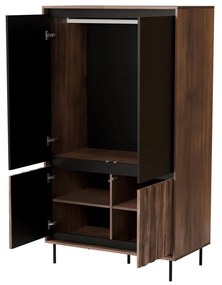 Dulap Swing S-1 nuc/negru