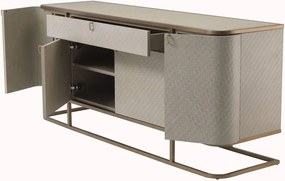 Dulap design LUX Napa Valley stejar albit 114778 HZ