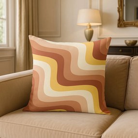 Față de pernă 43x43 cm Creamy Strawberry Swirl – Mila Home