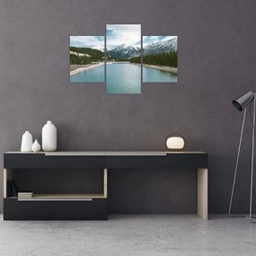 Tablou cu peisaj montan (90x60 cm)