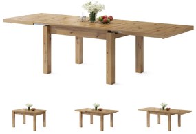 Mazzoni ROYAL Stejar Artisan - MASĂ EXTENSIBILĂ PÂNĂ LA 2,7 m