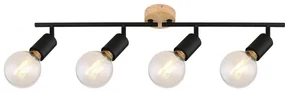 Lustra aplicata stil minimalist industrial Pablo 4L