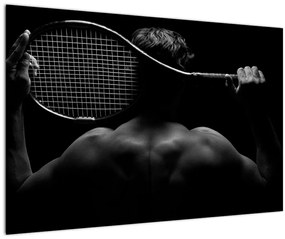 Tablou - Jucătorul de tenis (90x60 cm)