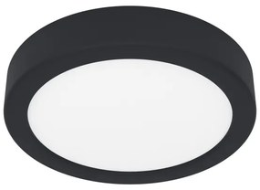 Eglo 900637 - Plafonieră LED pentru baie FUEVA LED/11W/230V IP44, neagră