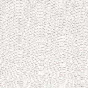 Paturica bebe cu fleece Jollein River, Cream-White / 75x150 cm