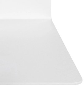 Etajeră de perete din metal Actona Joliet, lățime 50 cm, alb