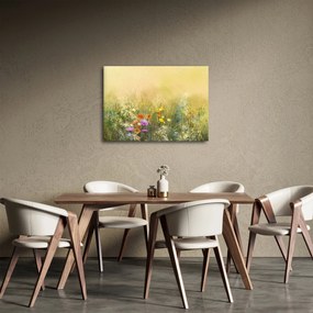 Tablou - Pajiște pictată (70x50 cm)