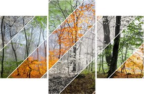 Tablou - Schimbarea anotimpurilor (90x60 cm)
