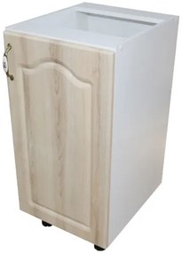 Corp inferior 40 cu 1 usa Zebra cu MDF sonoma mustata
