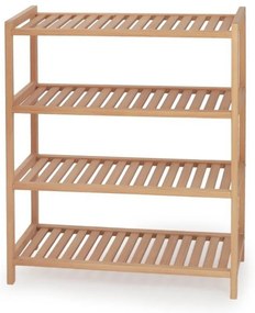 Raft pantofi Licea, lemn natural