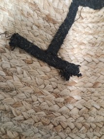 OFERTA Covor din iuta pentru copii CAP DE URS 100 cm clasa II