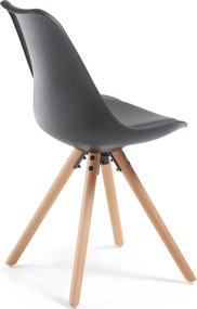 Scaun design modern LARS negru EC005S01 JG