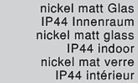 Aplica de perete IP44 Space 7816 GL