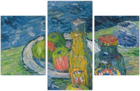 Tablou - Alexej von Jawlensky, Still Life with Bottles and Fruit, reproducere (90x60 cm)