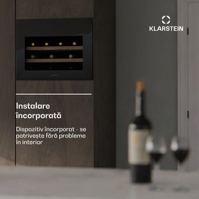 Rhone 28 Uno frigider de vin | 28 sticle | Control LED | push-to-open | silențios