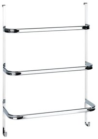 WENKO 24025100 - Suport pentru prosoape IRPINIA, 54,5 x 77,5 cm, crom lucios