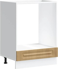 vidaXL Dulap pentru cuptor „Kalmar” din lemn de stejar artizanal