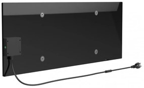 Resigilat: Convector electric AENO AGH0002S, 700W, 30 m², Afisaj LED, Aplicatie mobila, Ultra subtire, Wi-Fi, Negru