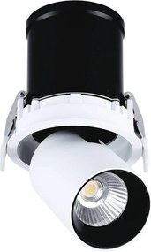 Spot LED 4000K incastrabil GARDA 6cm alb